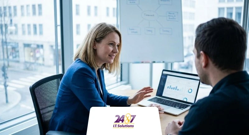 Managed Service Vs Break Fix from 24x7 I.T. Solutions