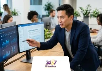 Managed Services Vs Professional Services from 24x7 I.T. Solutions