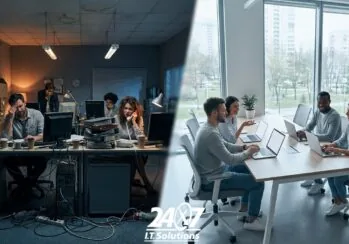 Benefits And Risks Of IT Outsourcing from 24x7 I.T. Solutions